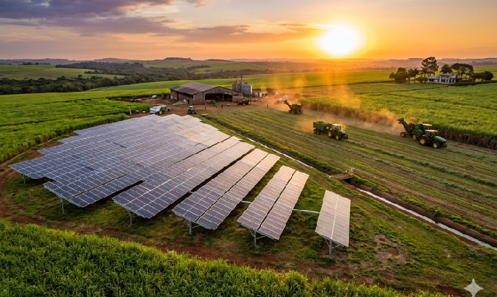 Energia solar transforma produtividade do agronegócio