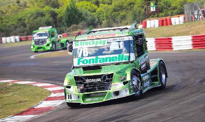 Fleck e os irmãos Collet mostram a força gaúcha na Fórmula Truck