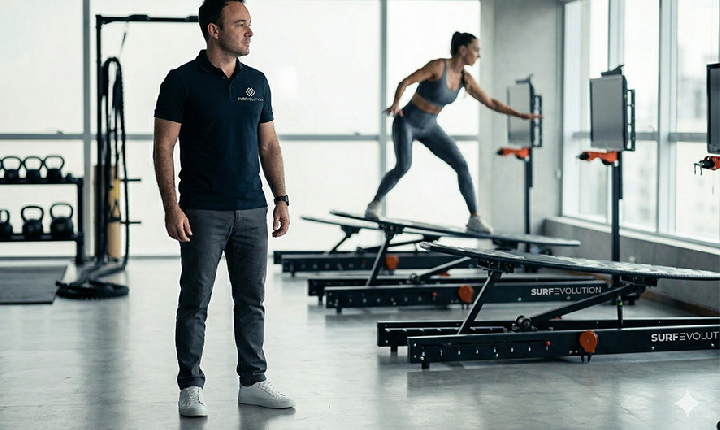 Piscinas de ondas aumentam procura por treino fora da água