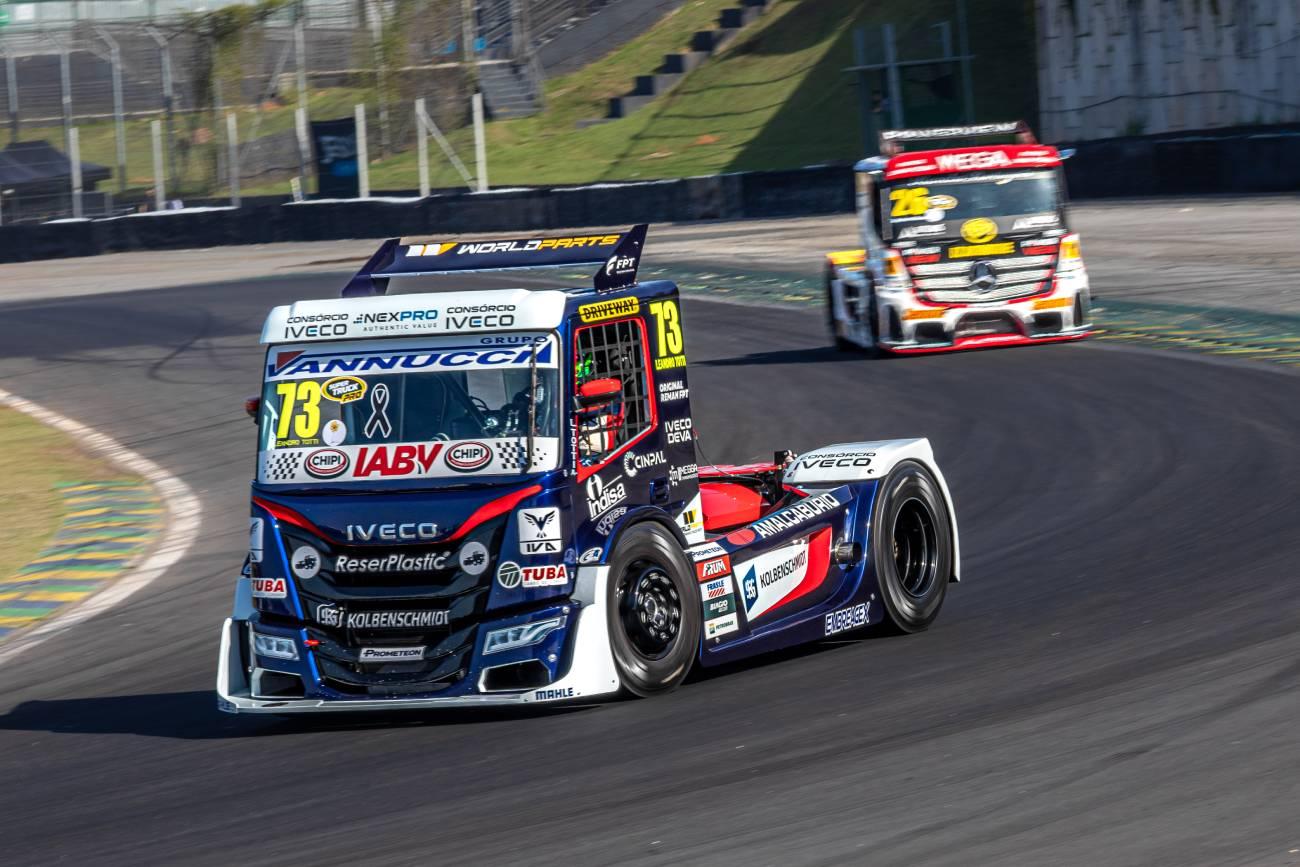 Totti e Perdoncini vencem na abertura da 3ª etapa da Copa Truck em Interlagos