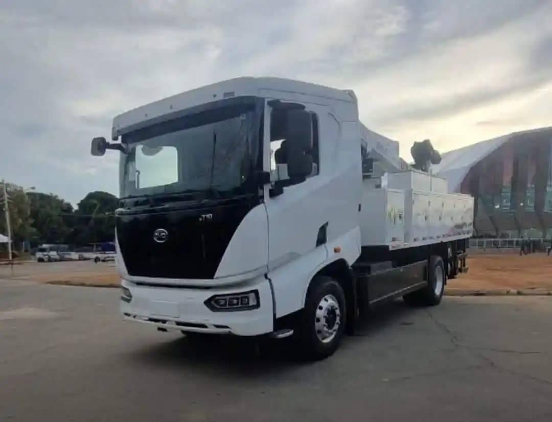 BYD lança novo caminhão elétrico eT18 voltado para operações em redes elétricas