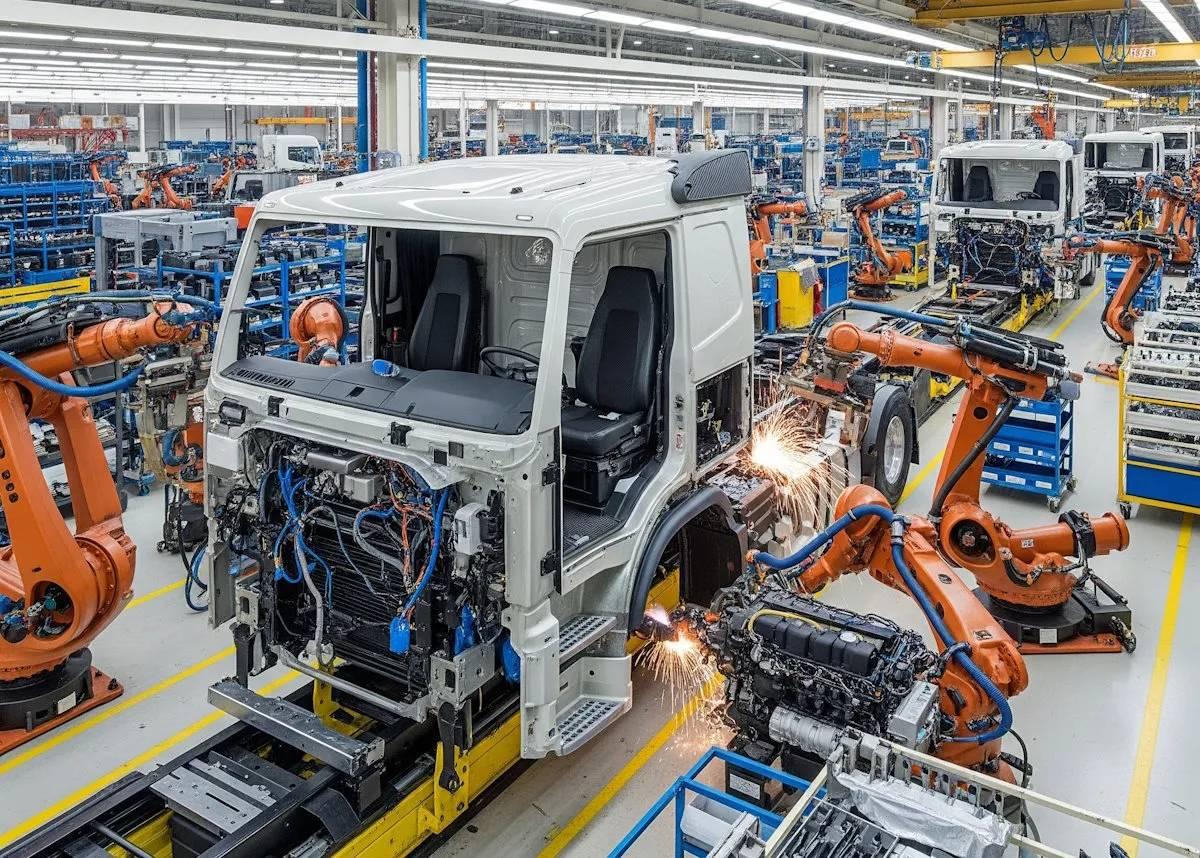 Produção de caminhões tem alta em julho, de 6,8%