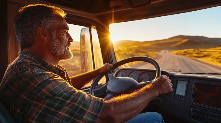 Motoristas de caminhão e ônibus têm mais de 20% de chance de desenvolver doenças de pele devido à exposição ao sol