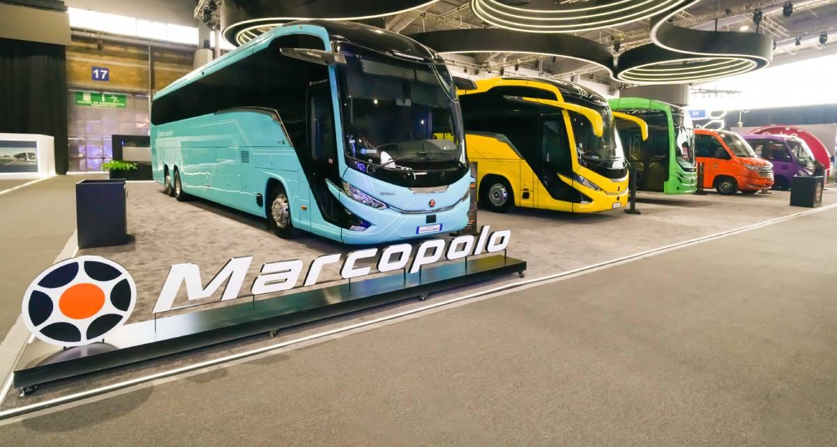Marcopolo México registra mais de 100 ônibus vendidos na Expo Foro Movilidad 2026