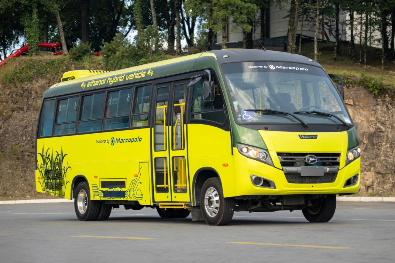 Marcopolo reforça protagonismo em novas tecnologias para descarbonização do transporte