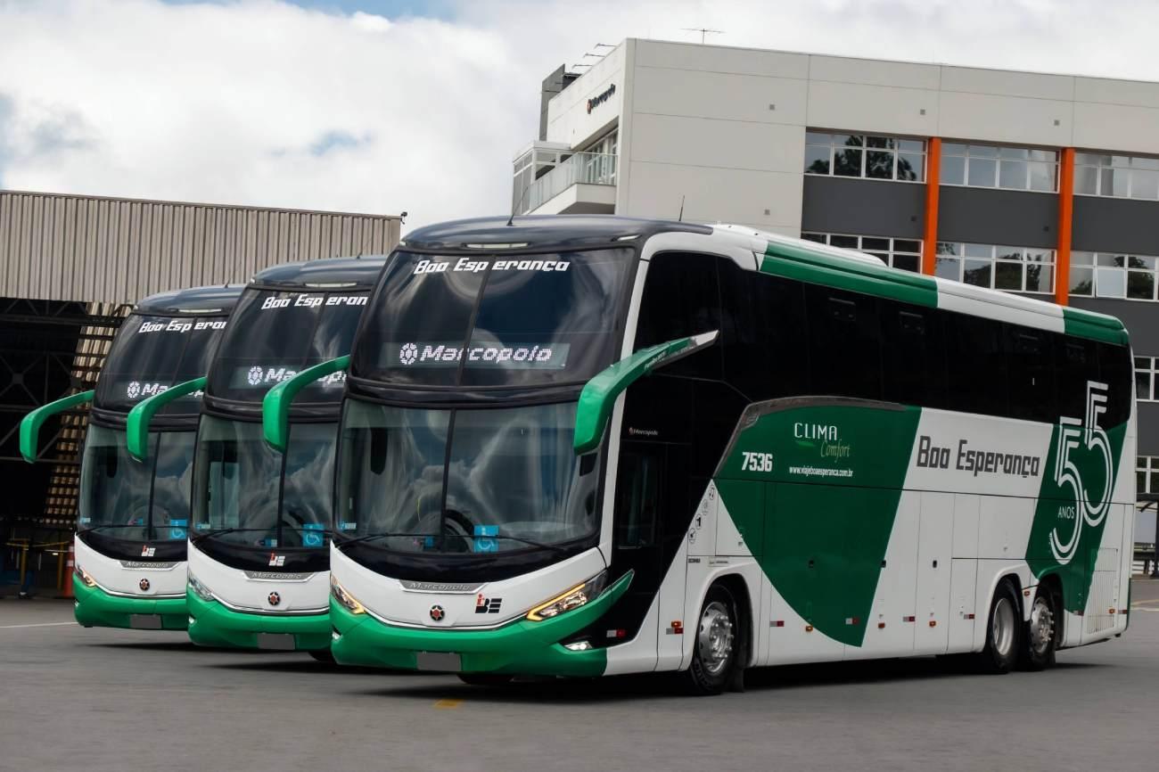 Marcopolo fornece novos ônibus da Geração 8 para a Boa Esperança e reforça parceria histórica