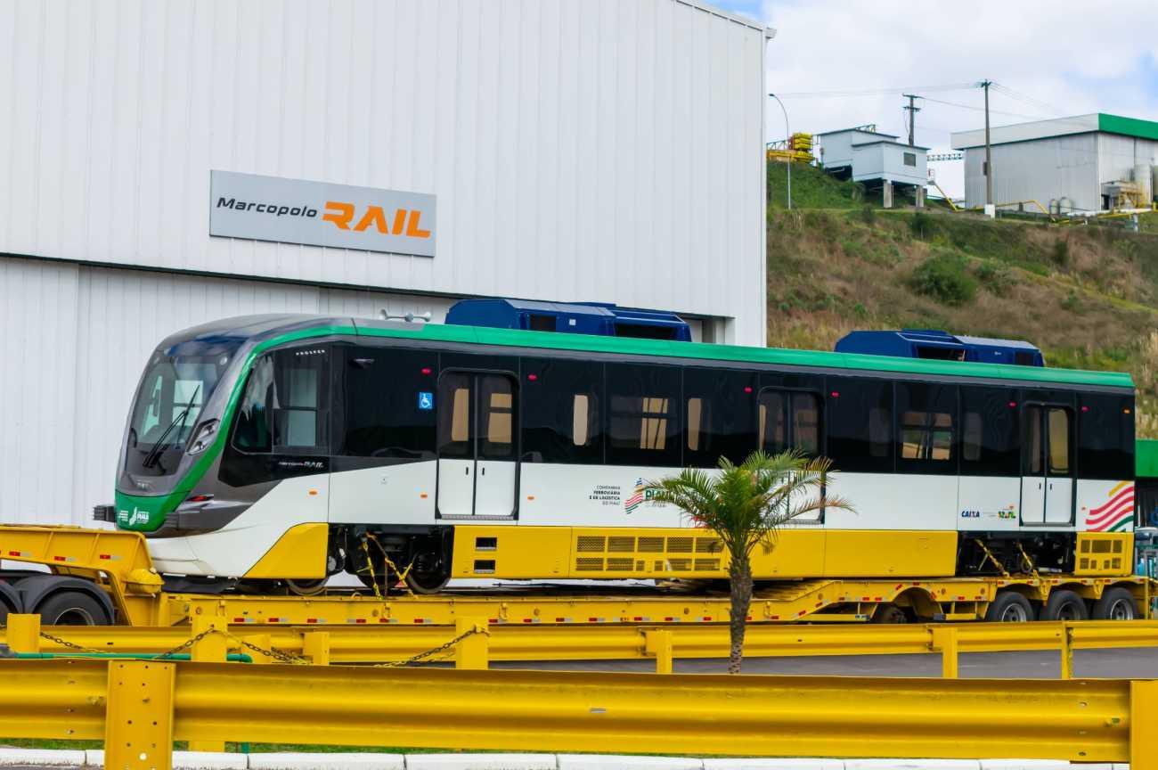 Marcopolo Rail inicia entrega dos primeiros trens urbanos Prosper  para sistema de mobilidade de Teresina, no Piauí 