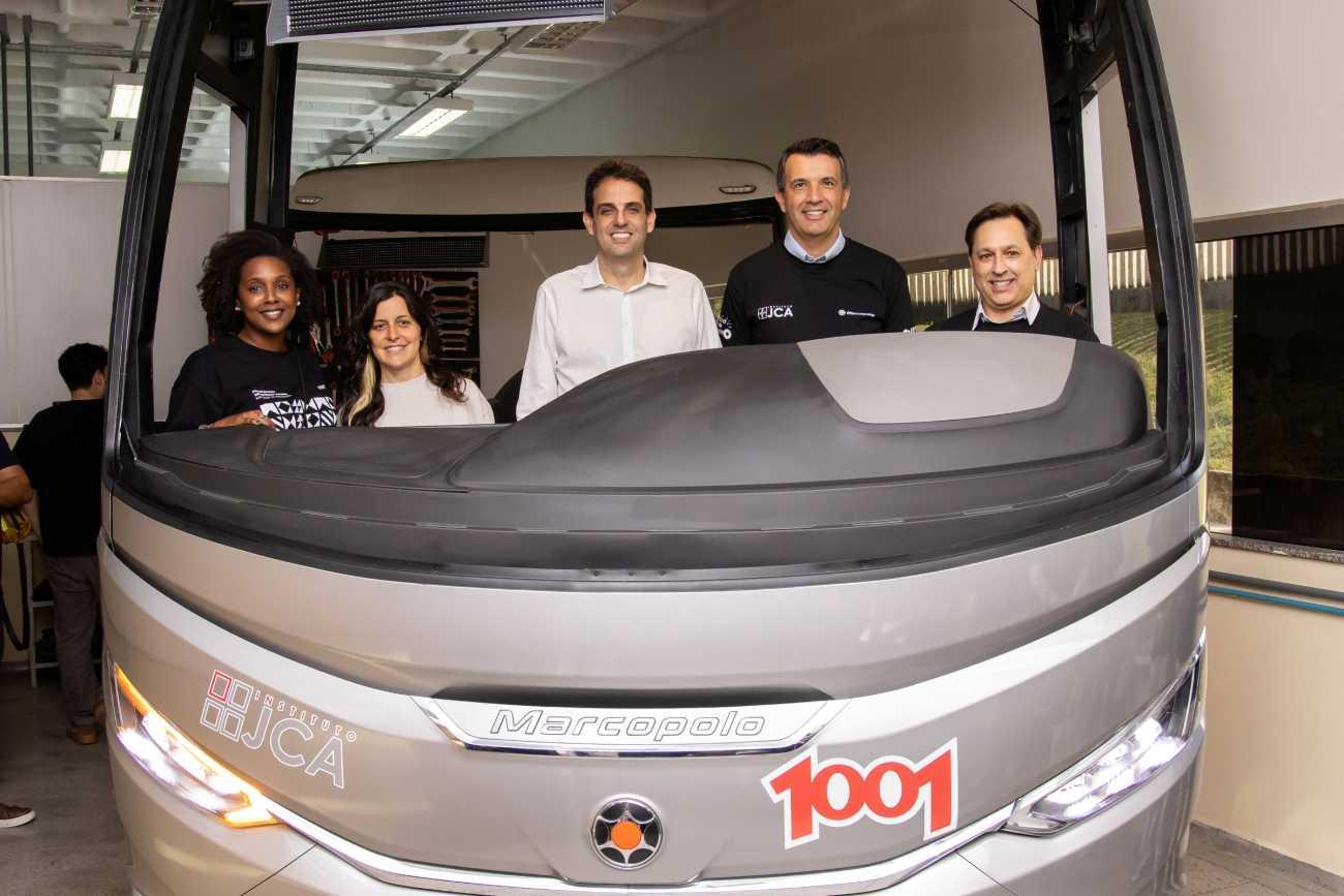  Marcopolo e Instituto JCA firmam parceria para formação de mão de obra especializada no setor de mobilidade