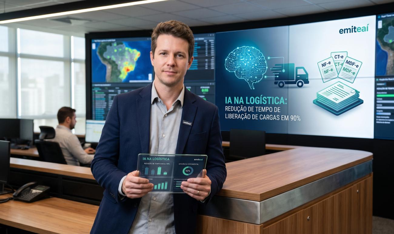 Tecnologia reduz tempo de liberação de cargas em até 90% ao atuar no 'back office' fiscal do transporte, aponta estudo  