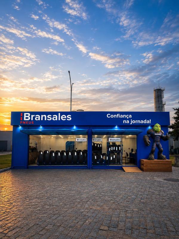 Bransales Pneus inaugura em Itajaí (SC) a primeira unidade de sua nova rede de boxes rodoviários