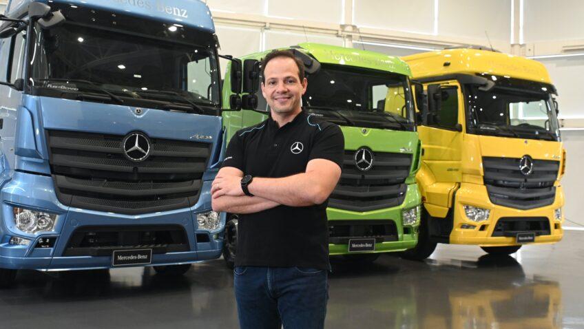 Mercedes-Benz projeta Fenatran 10% abaixo de 2024 e prevê mercado estável em 2027 