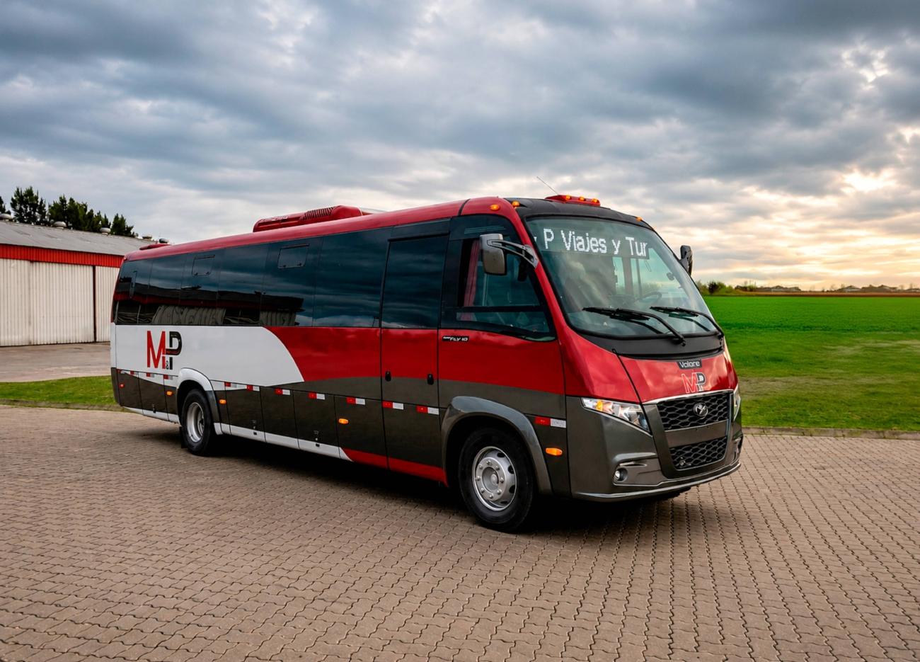 Volare exporta 16 micro-ônibus Fly 10 para o Uruguai
