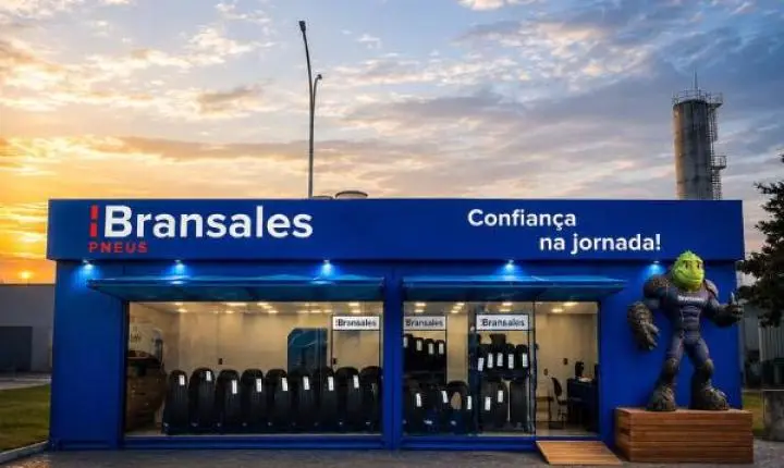 Bransales Pneus inaugura em Itajaí (SC) a primeira unidade de sua nova rede de boxes rodoviários