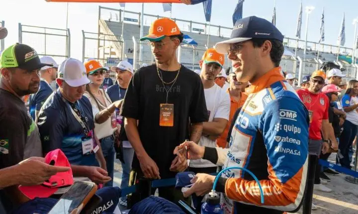 Diogo Moscato conquista pódio na primeira corrida noturna da Copa Truck em Cuiabá