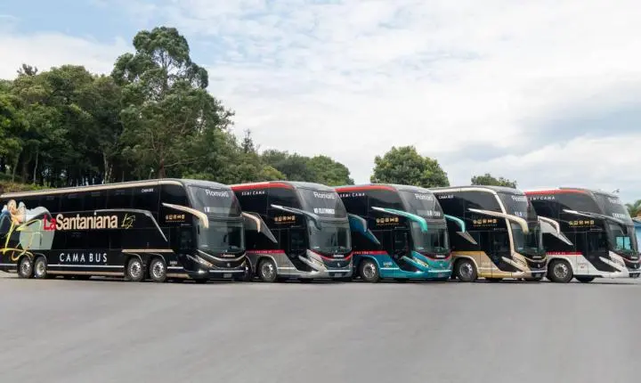 Marcopolo amplia presença no Paraguai com fornecimento de 30 ônibus ao Grupo La Santaniana