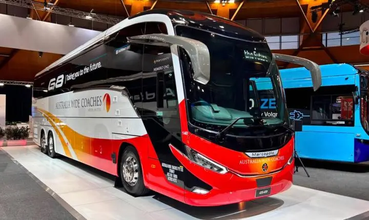 Marcopolo Austrália celebra a entrega do ônibus elétrico nº 500 e apresenta soluções para os principais segmentos do transporte
