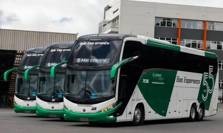 Marcopolo fornece novos ônibus da Geração 8 para a Boa Esperança e reforça parceria histórica