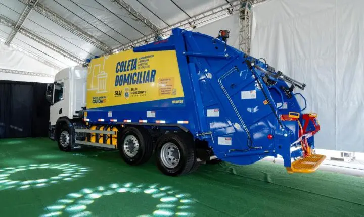 Scania apresenta novo caminhão coletor a gás/biometano para ampliar a descarbonização da limpeza urbana