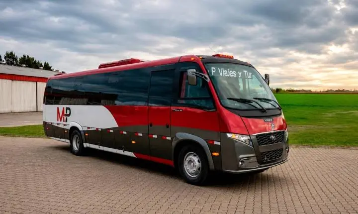 Volare exporta 16 micro-ônibus Fly 10 para o Uruguai